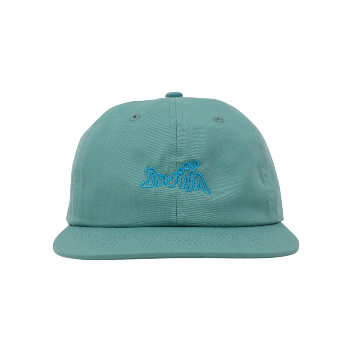 6 PANEL LOGO HAT (SEA GREEN)