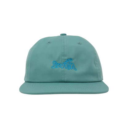 6 PANEL LOGO HAT (SEA GREEN)