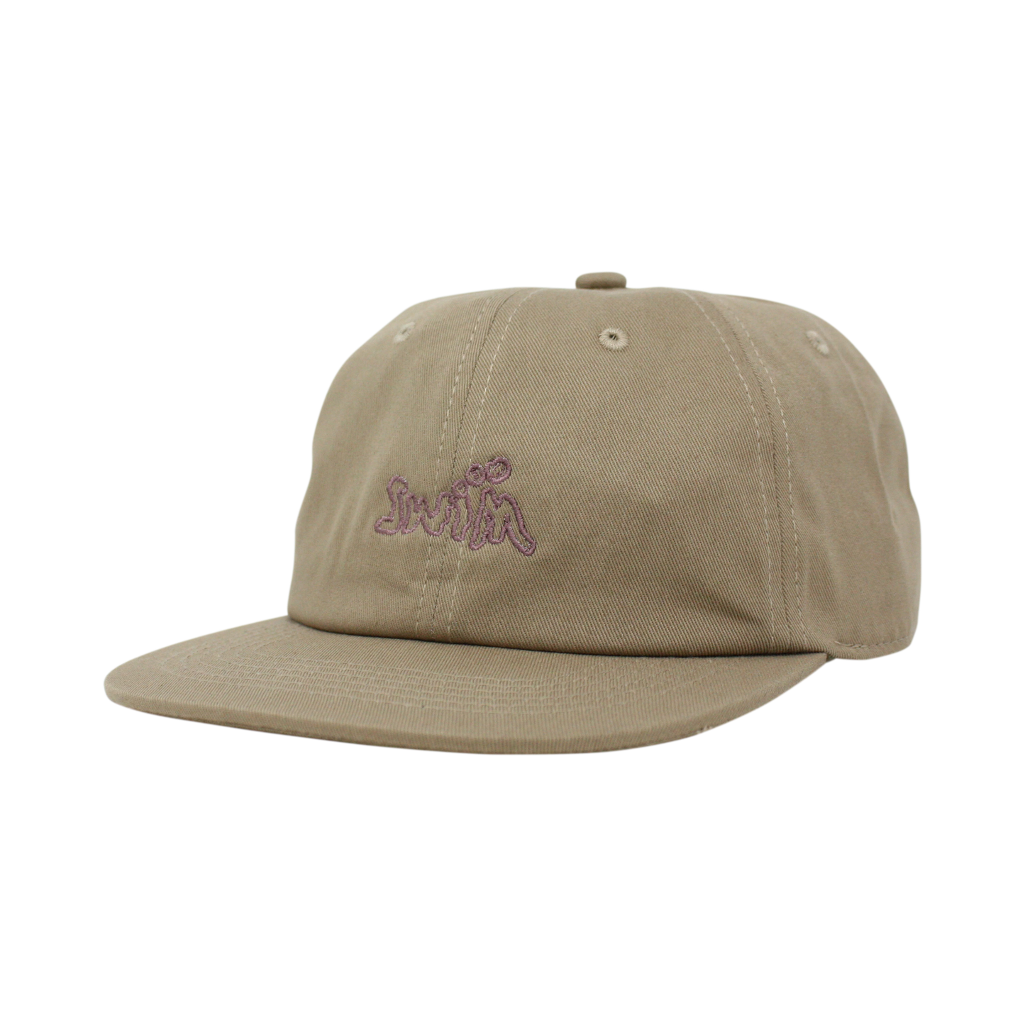 6 PANEL LOGO HAT (KHAKI)