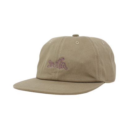 6 PANEL LOGO HAT (KHAKI)