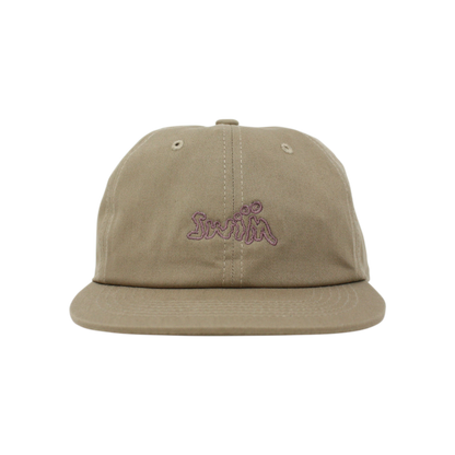 6 PANEL LOGO HAT (KHAKI)