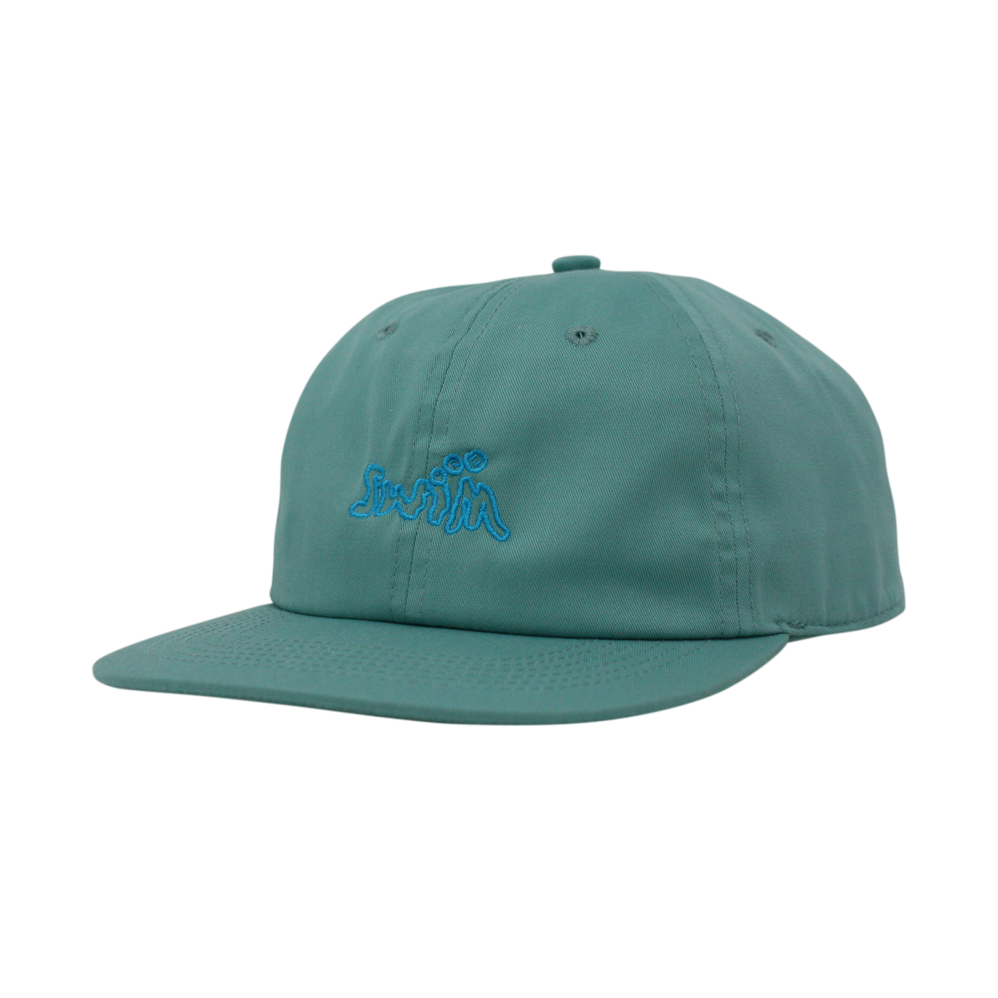 6 PANEL LOGO HAT (SEA GREEN)