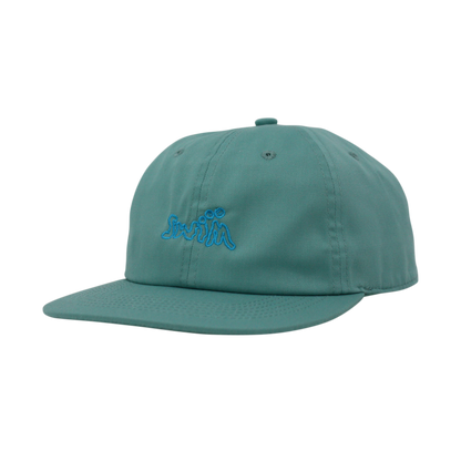 6 PANEL LOGO HAT (SEA GREEN)