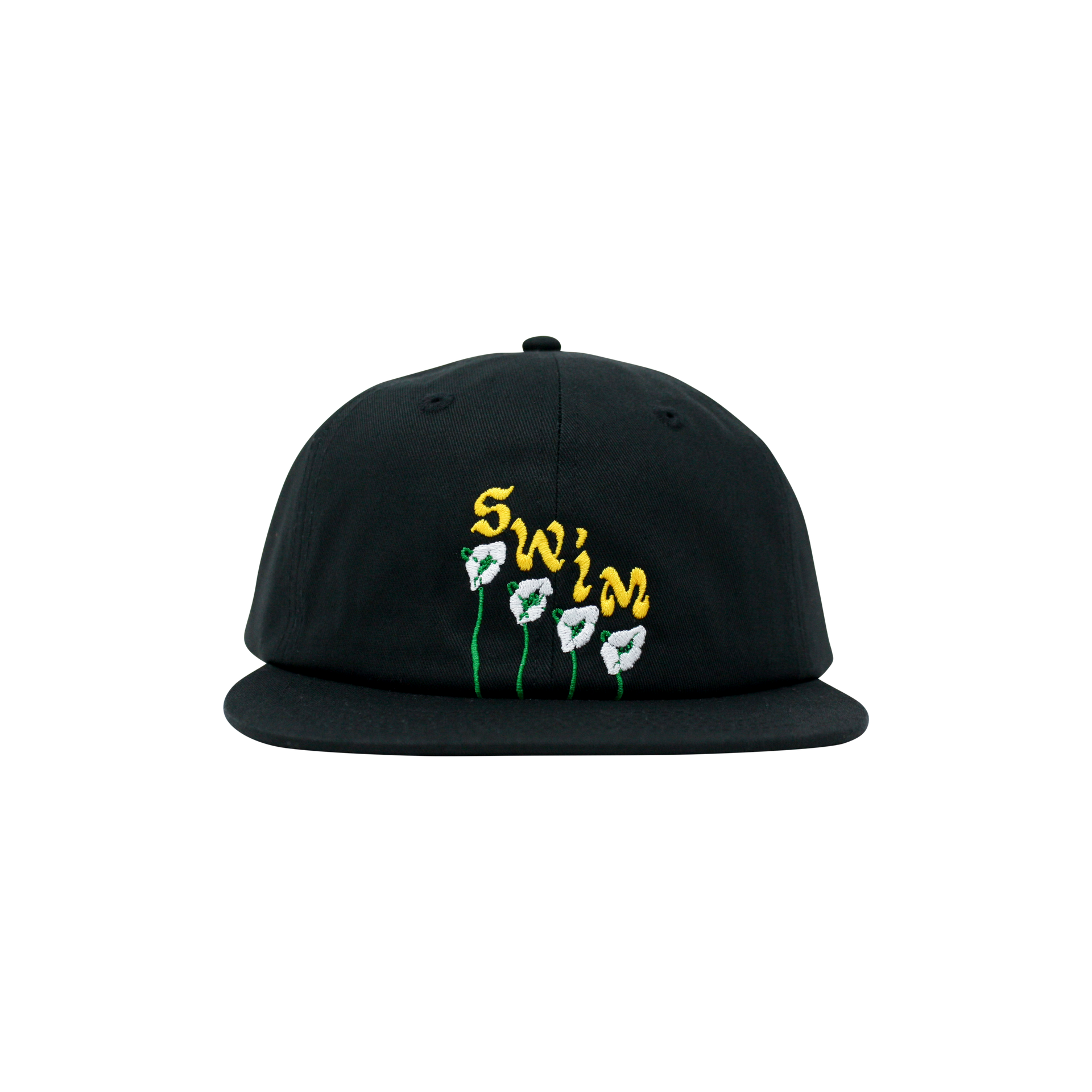 帽子 FLEUR WOVEN STRIPE HAT EL PASO BLACK Black Newsboy Hats for Women with Colorful Chain Trendy